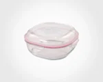 ظرف شیشه ای سرو ونگهداری مربع 3.750 لیتر لیمون - تصویر 2
