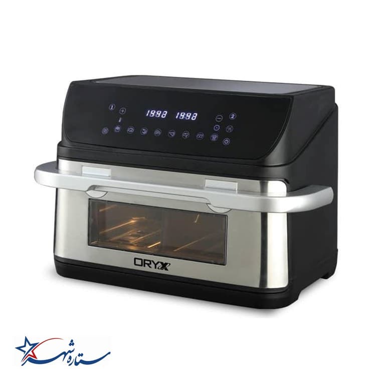 3237 سرخ کن اوریکس 3237 استیل مشکی 11/5 لیتری دو سبده - تصویر 1