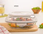 ظرف شیشه ای سرو و نگهداری دربدار 1.250 لیتر لیمون - تصویر 3